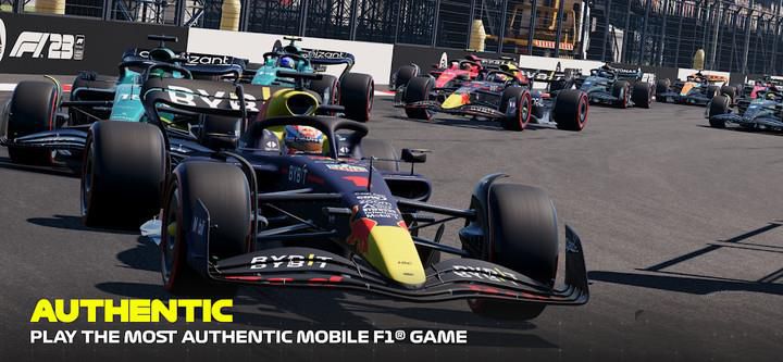 F1 Mobile Racing Captura de tela 1