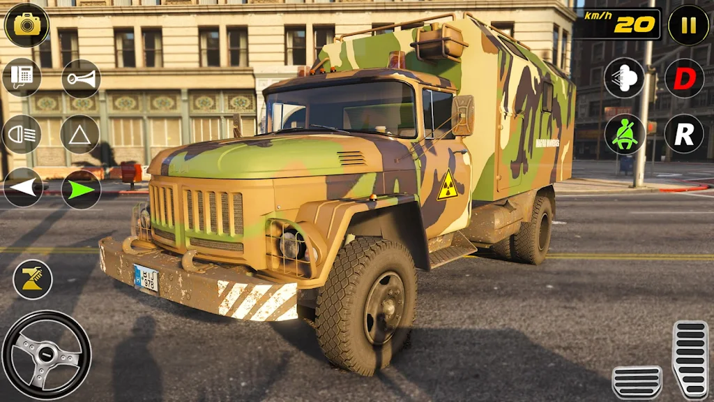 Army Truck Vehicles Transport Captura de pantalla 0