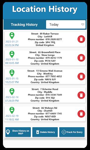 Mobile Location Tracker 2024 スクリーンショット 0
