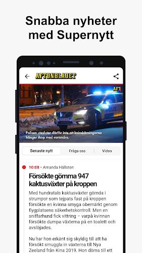 Aftonbladet Nyheter Captura de pantalla 3