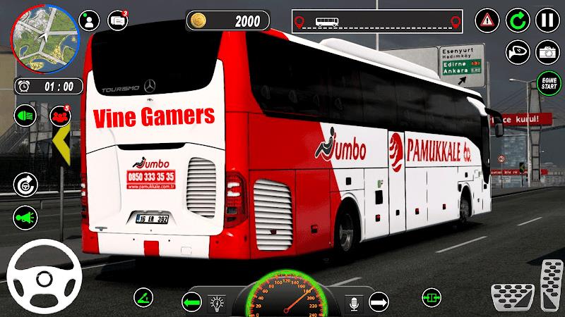 Bus Simulator: City Bus Games स्क्रीनशॉट 1