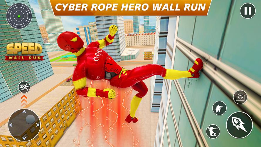 Cyber Rope Hero ภาพหน้าจอ 3