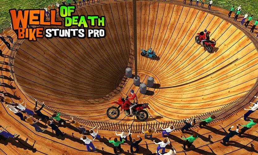 Well of Death Bike Stunts Ride Screenshot 2