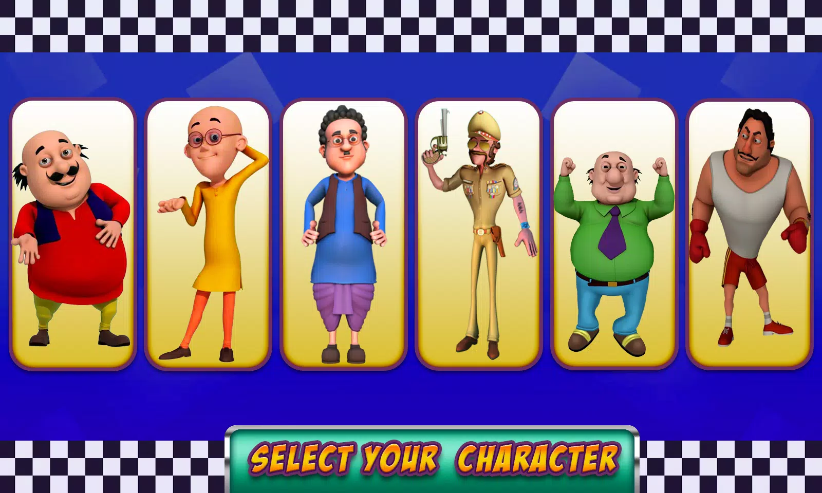 Motu Patlu Car Game 2 Capture d'écran 3