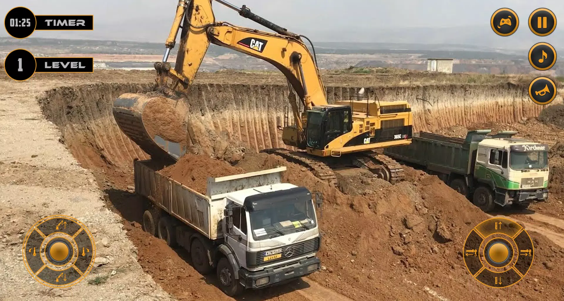 Real Excavator Simulator Games 螢幕截圖 0