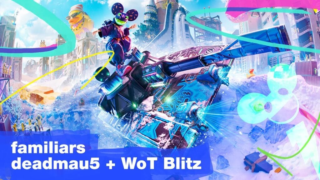 deadmau5 與 World of Tanks Blitz 合作進行史詩般的合作