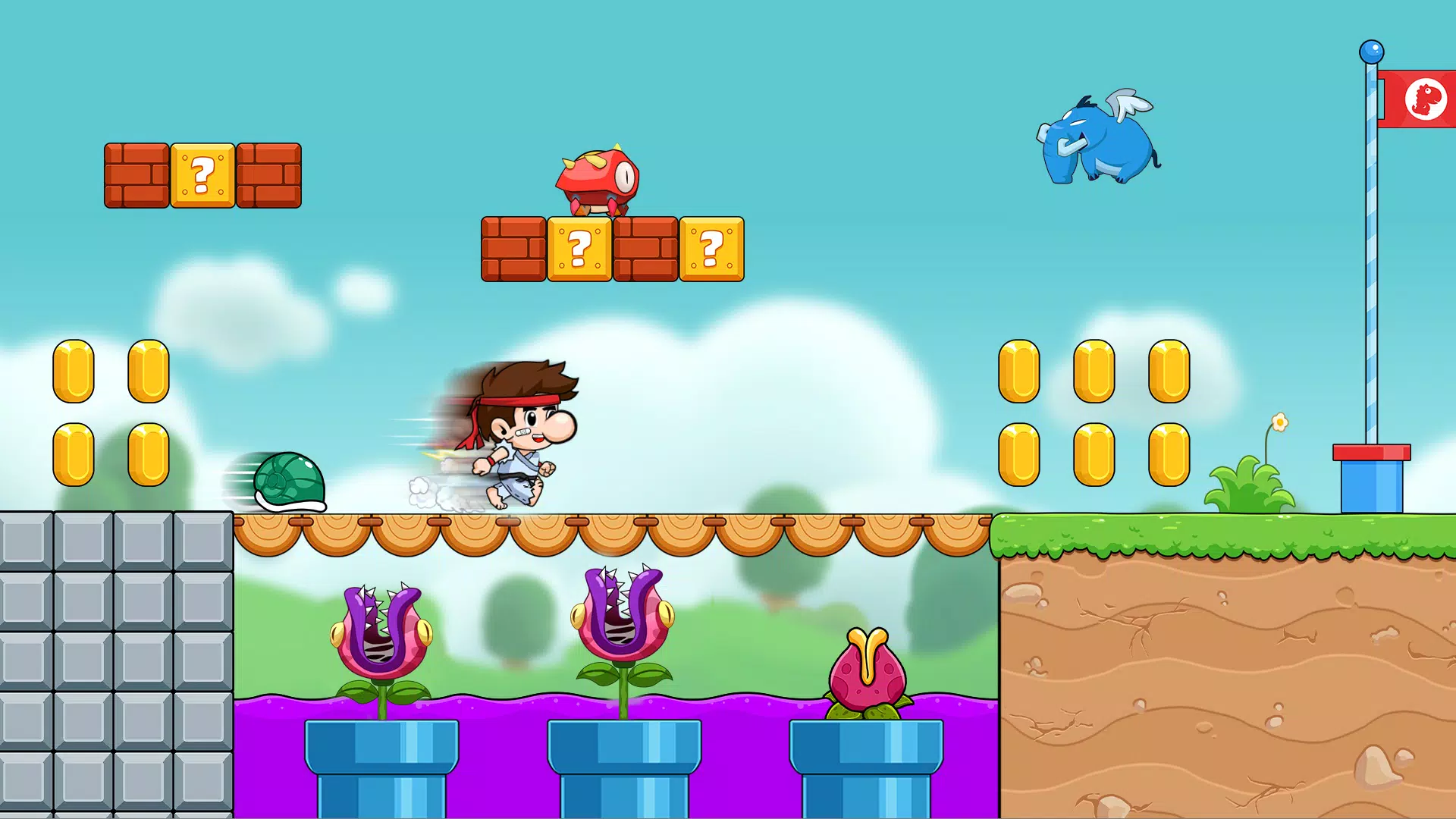 Bean’s World Super: Run Games Ekran Görüntüsü 3