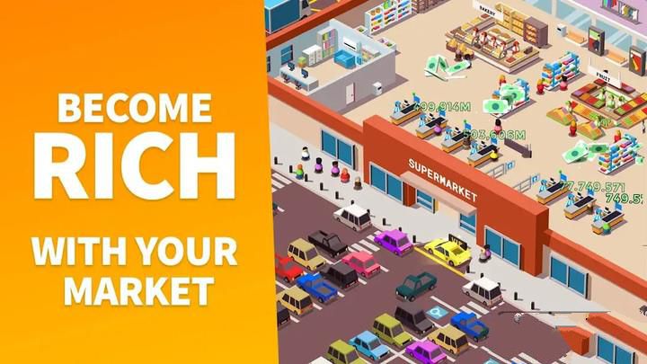 Idle Supermarket Tycoon Tiny Shop Game Скриншот 0