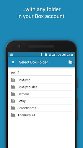 Autosync for Box - BoxSync Captura de tela 3