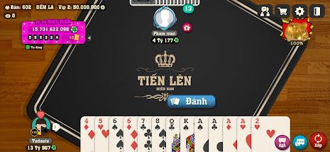 Thirteen Cards (Tien Len) 螢幕截圖 2