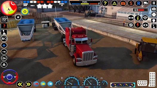 American Cargo Truck Games Sim Ekran Görüntüsü 0