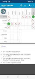 Logic Grid Puzzles: Brain Game Schermafbeelding 0