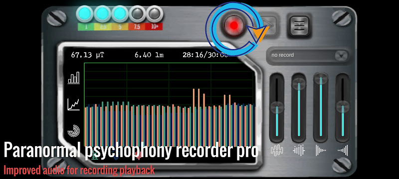 Spirit box :Ghost detector EVP Schermafbeelding 0