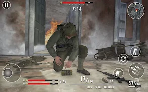 World War Games Offline: WW2 Ảnh chụp màn hình 2