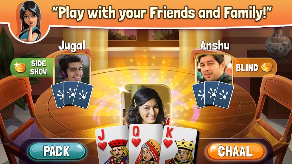 Teen Patti Home Capture d'écran 0