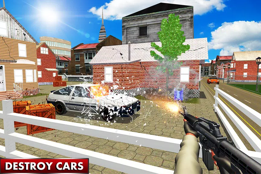 Destroy City Destruction Games Tangkapan skrin 3