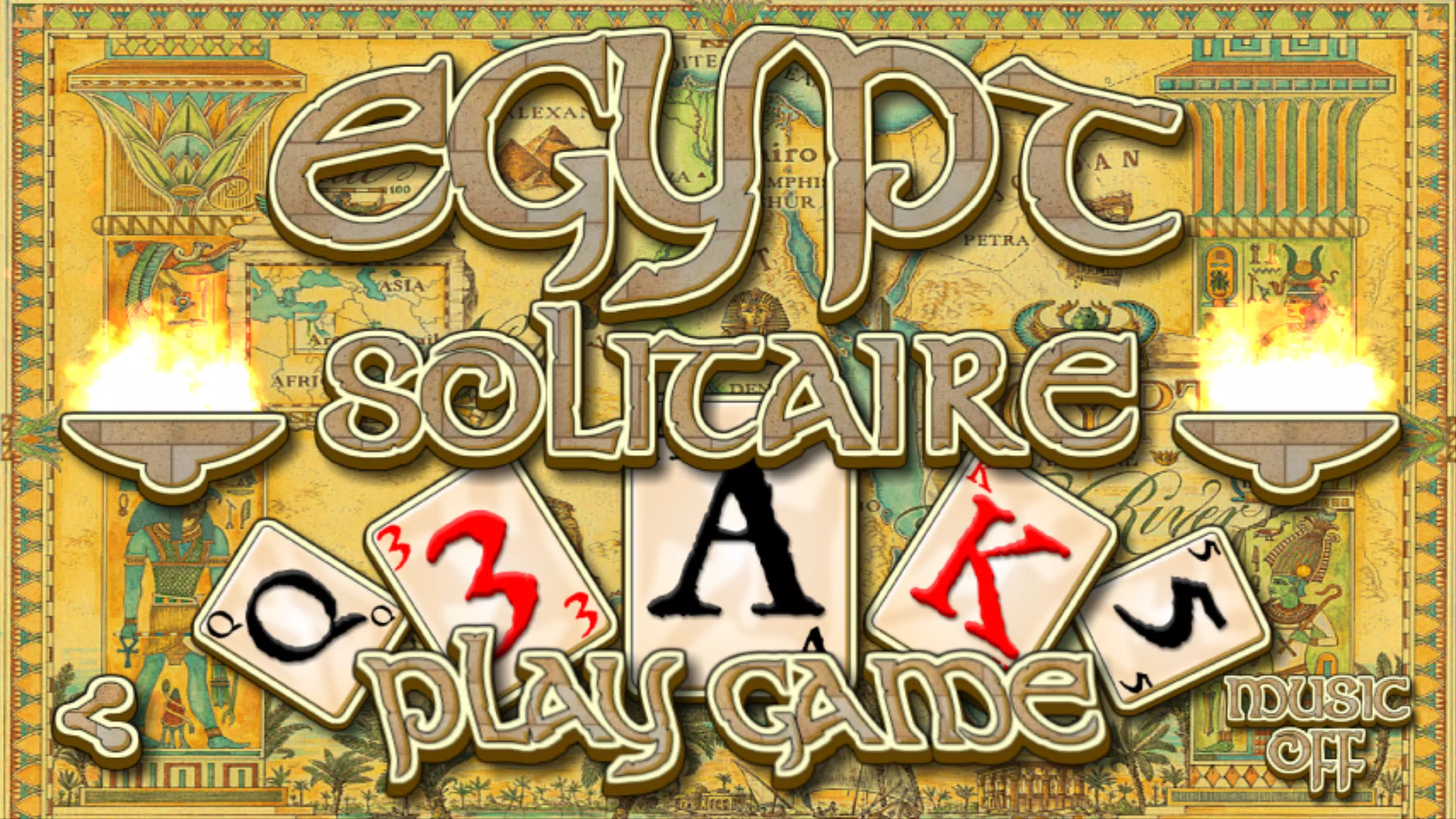 Egypt Solitaire ภาพหน้าจอ 3