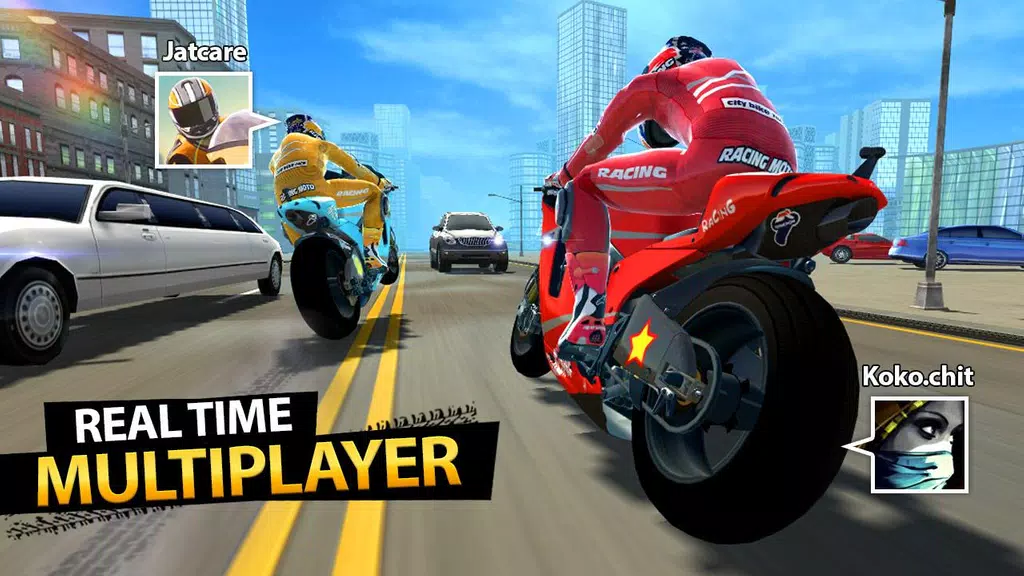 Highway Moto Rider 2: Traffic Ekran Görüntüsü 2