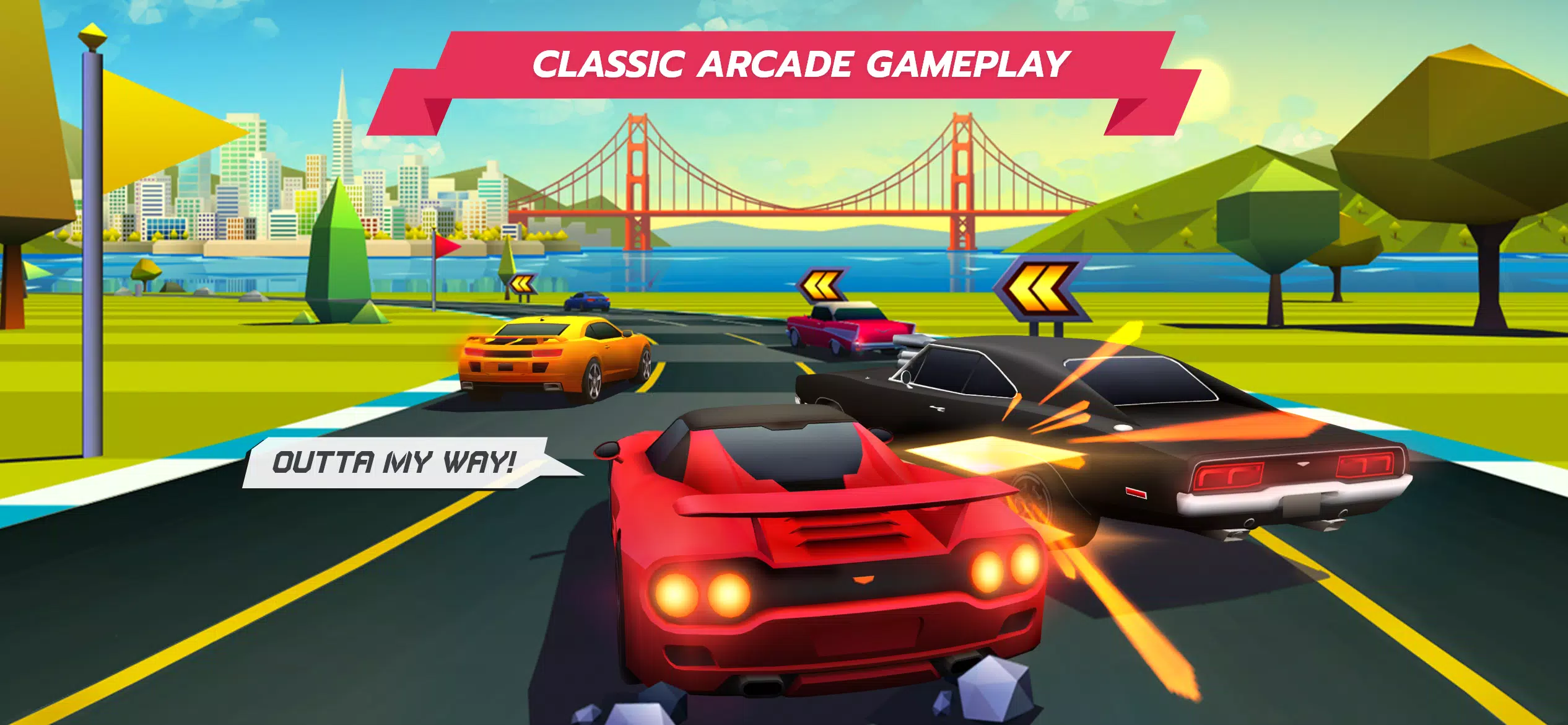 Horizon Chase – Arcade Racing Screenshot 0