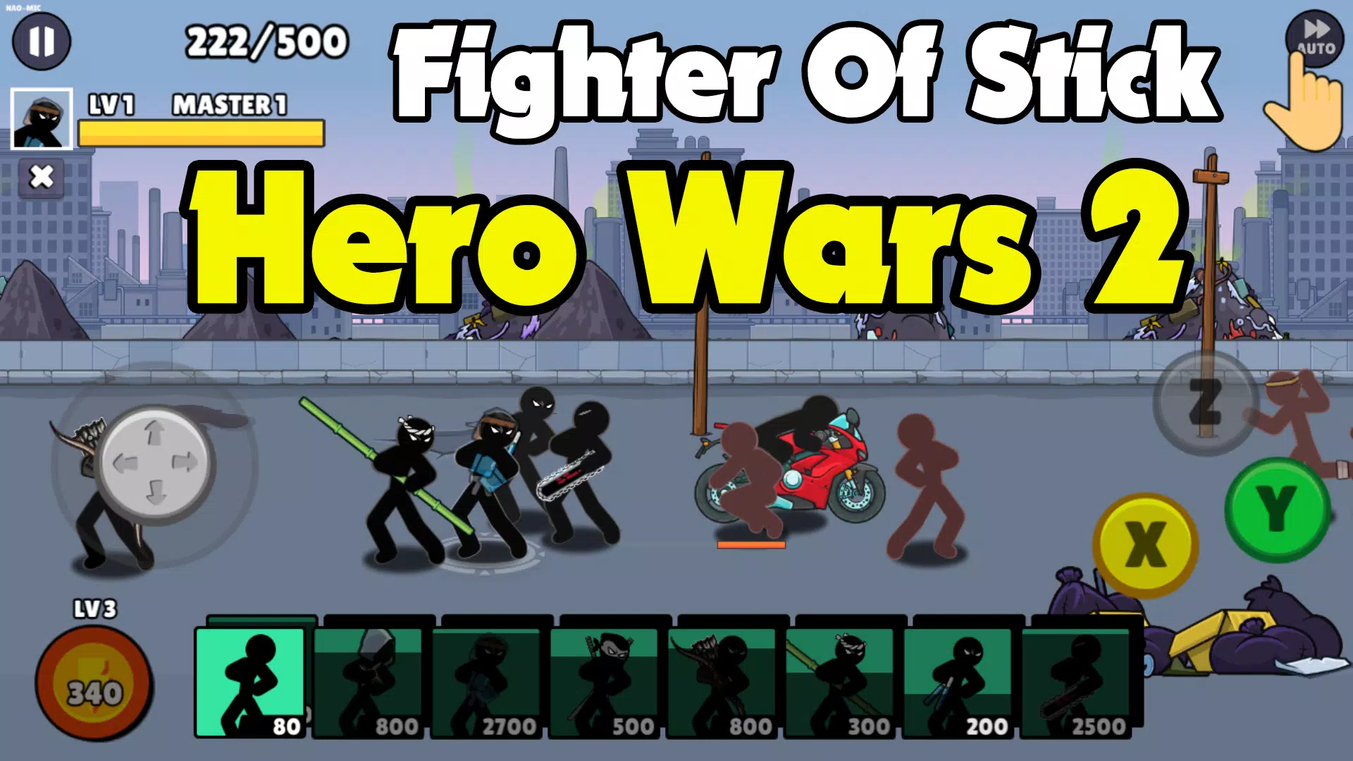 Hero Wars 2 Fighter Of Stick 螢幕截圖 2