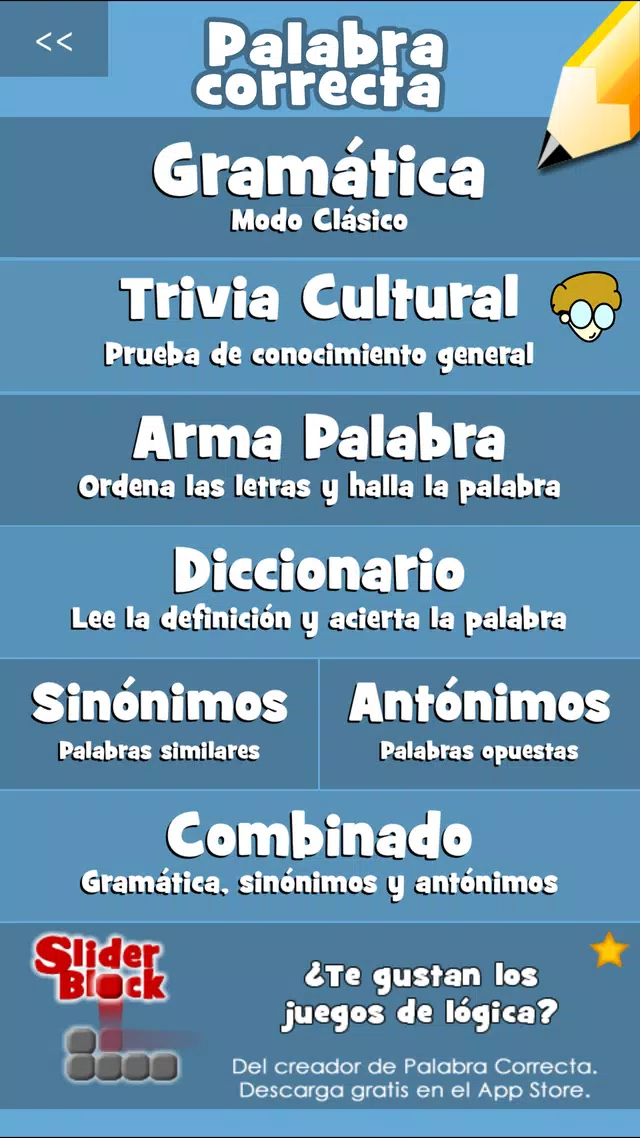 Palabra Correcta Captura de pantalla 2
