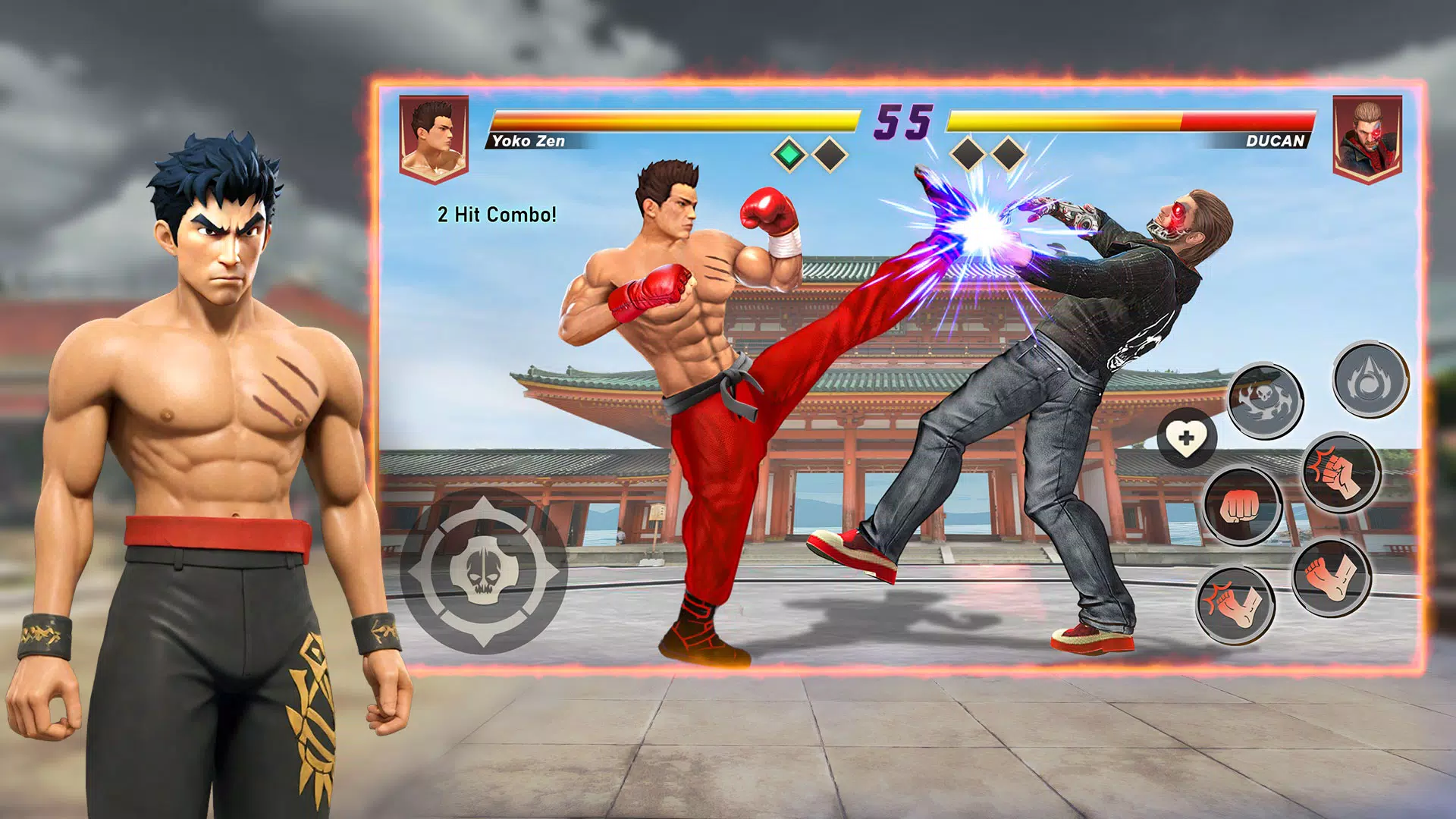 Schermata Karate Legends: Fighting Games 0