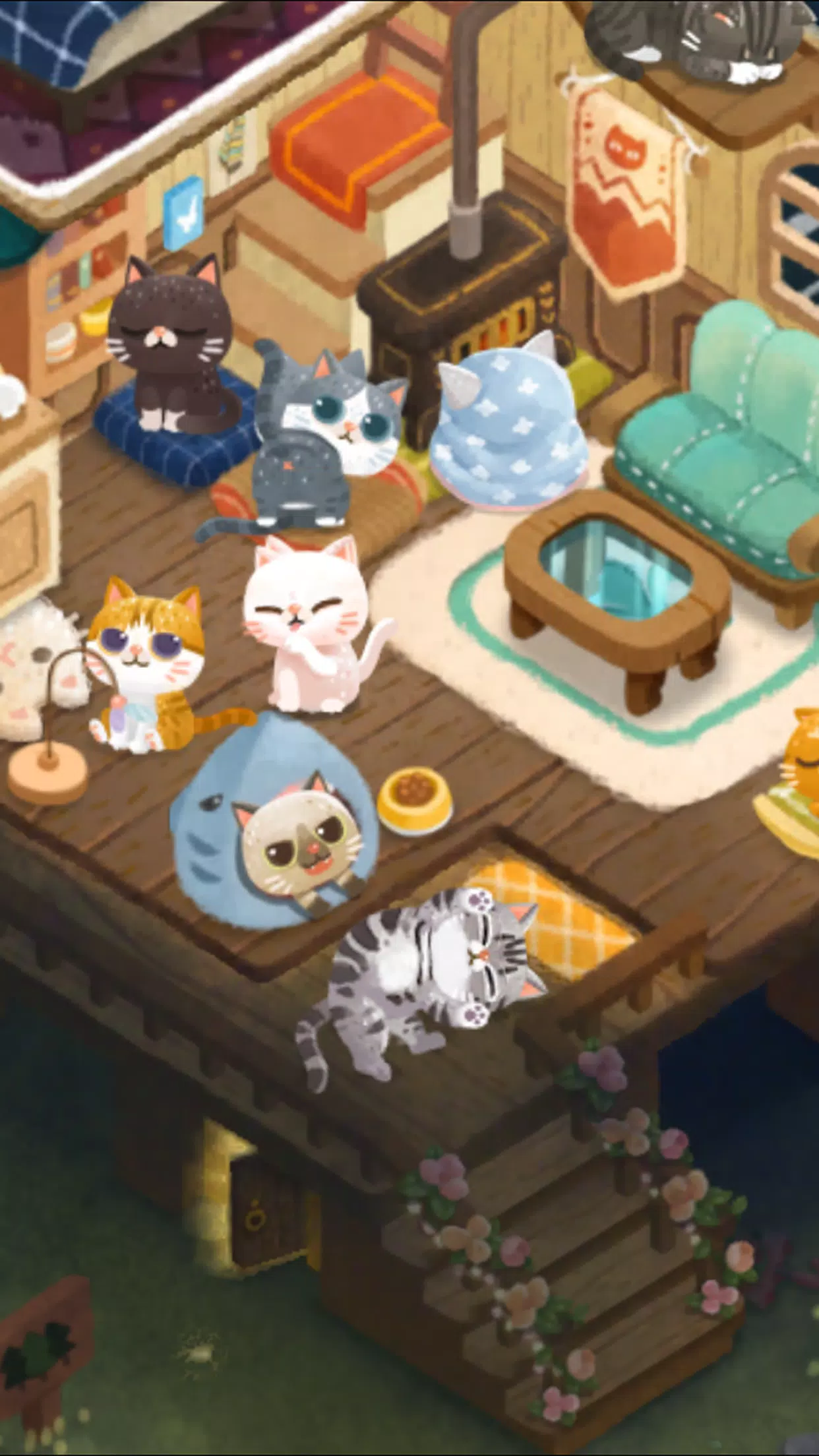 Secret Cat Forest ภาพหน้าจอ 1