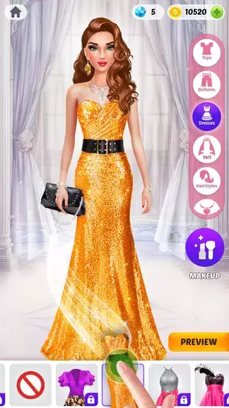 Fashion Game: Makeup, Dress Up Ekran Görüntüsü 0