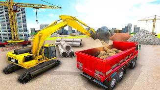 City Construction Truck Games Capture d'écran 2