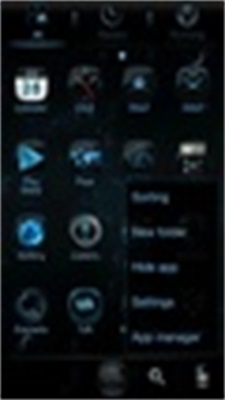 NewCentury GO Launcher EX Theme Zrzut ekranu 0