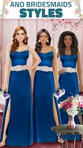 Super Wedding Dress Up Stylist Mod Tangkapan skrin 1