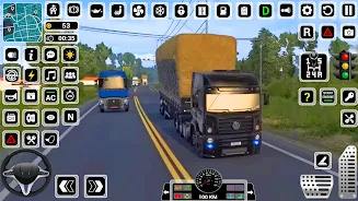 Euro Truck Simulator 3D - Real स्क्रीनशॉट 0