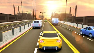 Highway Car Racing Offline ภาพหน้าจอ 1