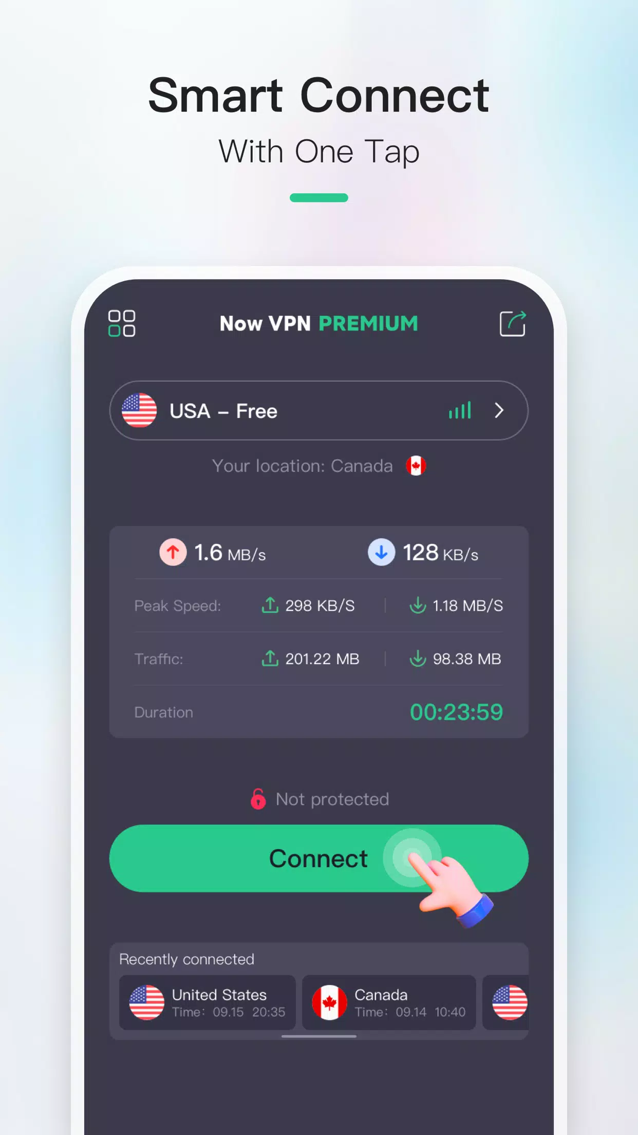 Now VPN Screenshot 1