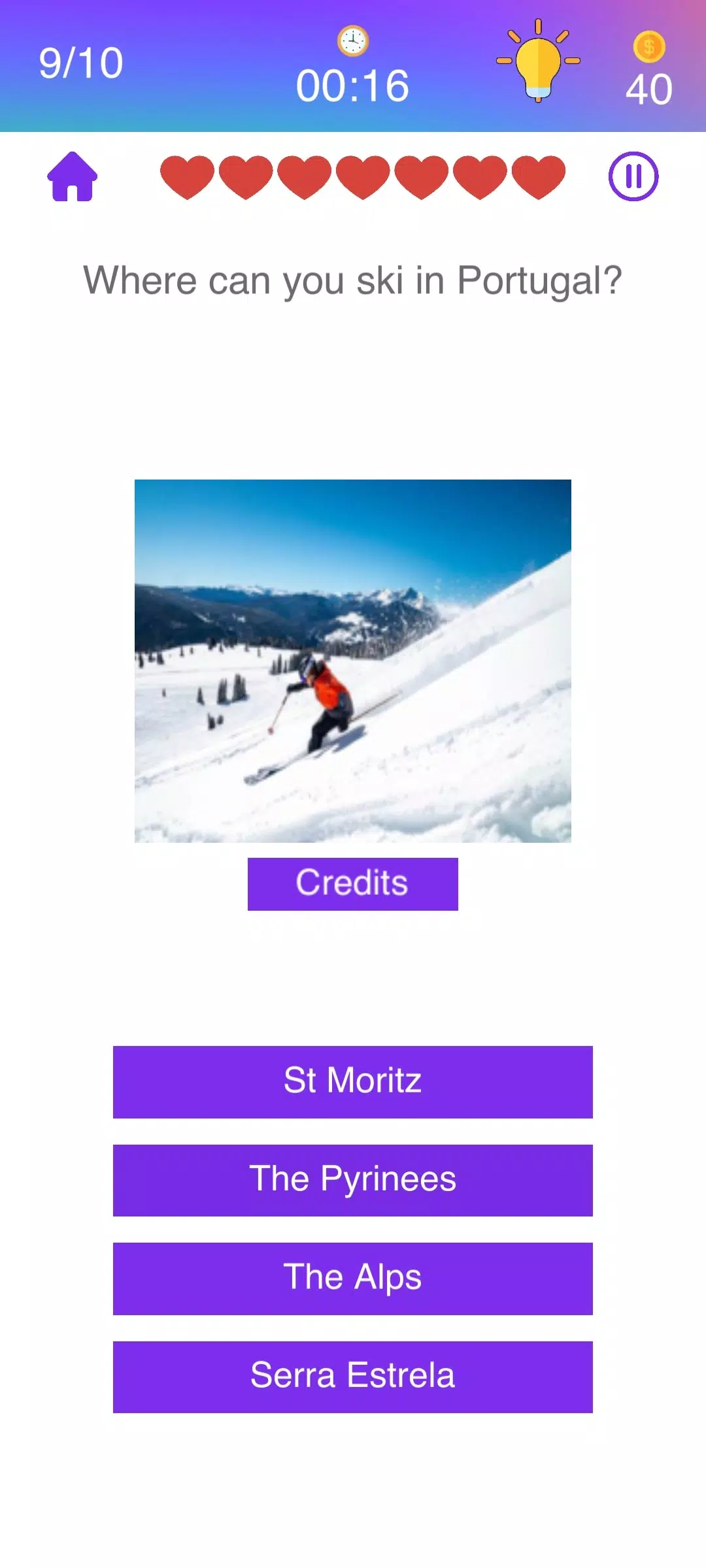 Portuguese Quiz Capture d'écran 0