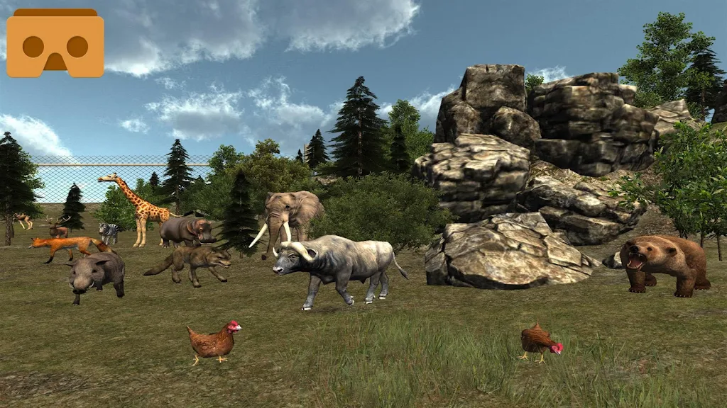 VR Virtual Zoo 3D Zrzut ekranu 0