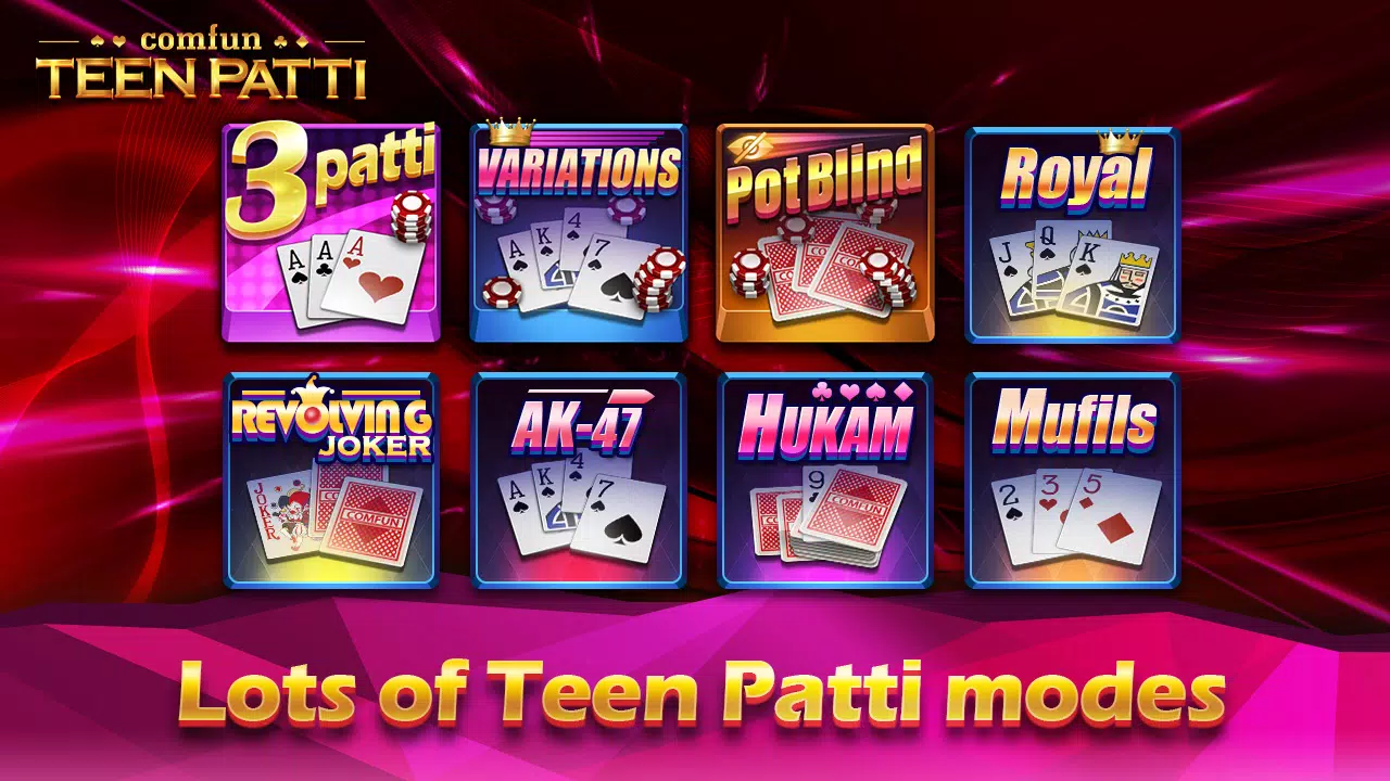 Teen Patti Comfun Card Online スクリーンショット 1