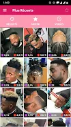 AfroBarber: men afro hairstyle Captura de tela 0