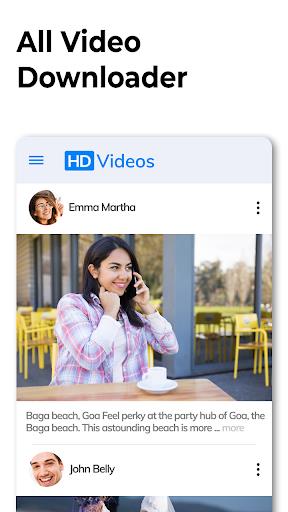 Video Downloader for Social ภาพหน้าจอ 0