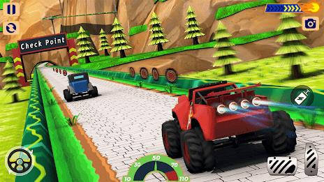 Monster Truck Racing: Car Game スクリーンショット 1