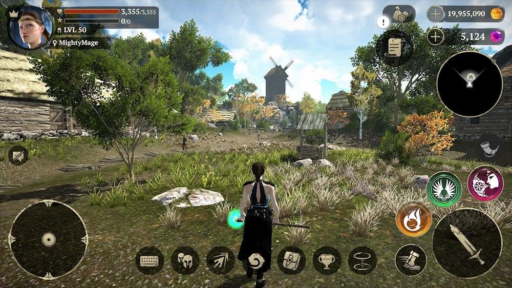 Evil Lands: Online Action RPG Captura de tela 0