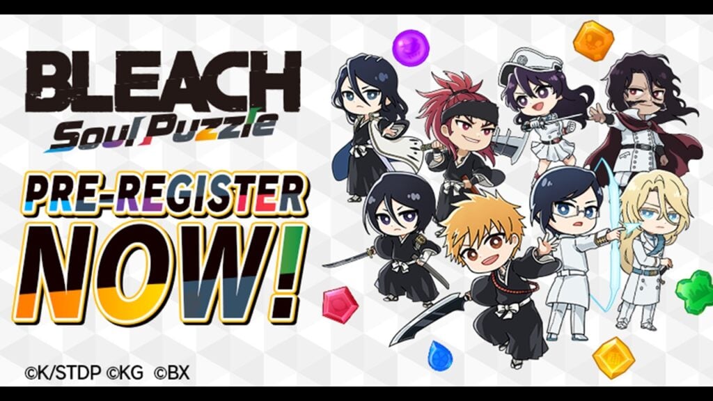 Pre-Register For BLEACH Soul Puzzle, KLab’s First Puzzle Game Based On The Anime!