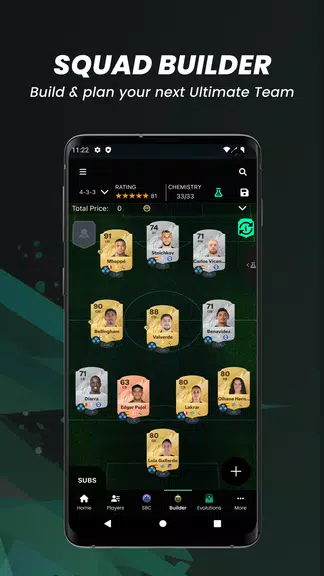 FUTBIN 24 Database & Draft Скриншот 2