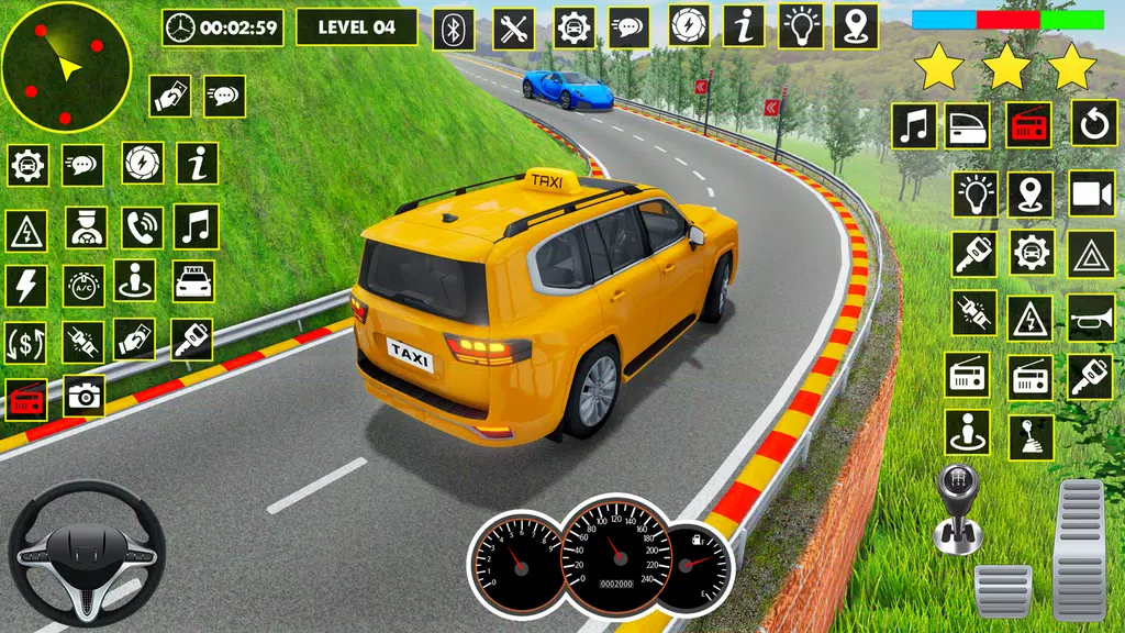 Crazy Car Driving: Taxi Games Capture d'écran 3