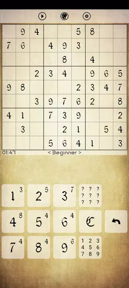 Sudoku - Classic 螢幕截圖 1