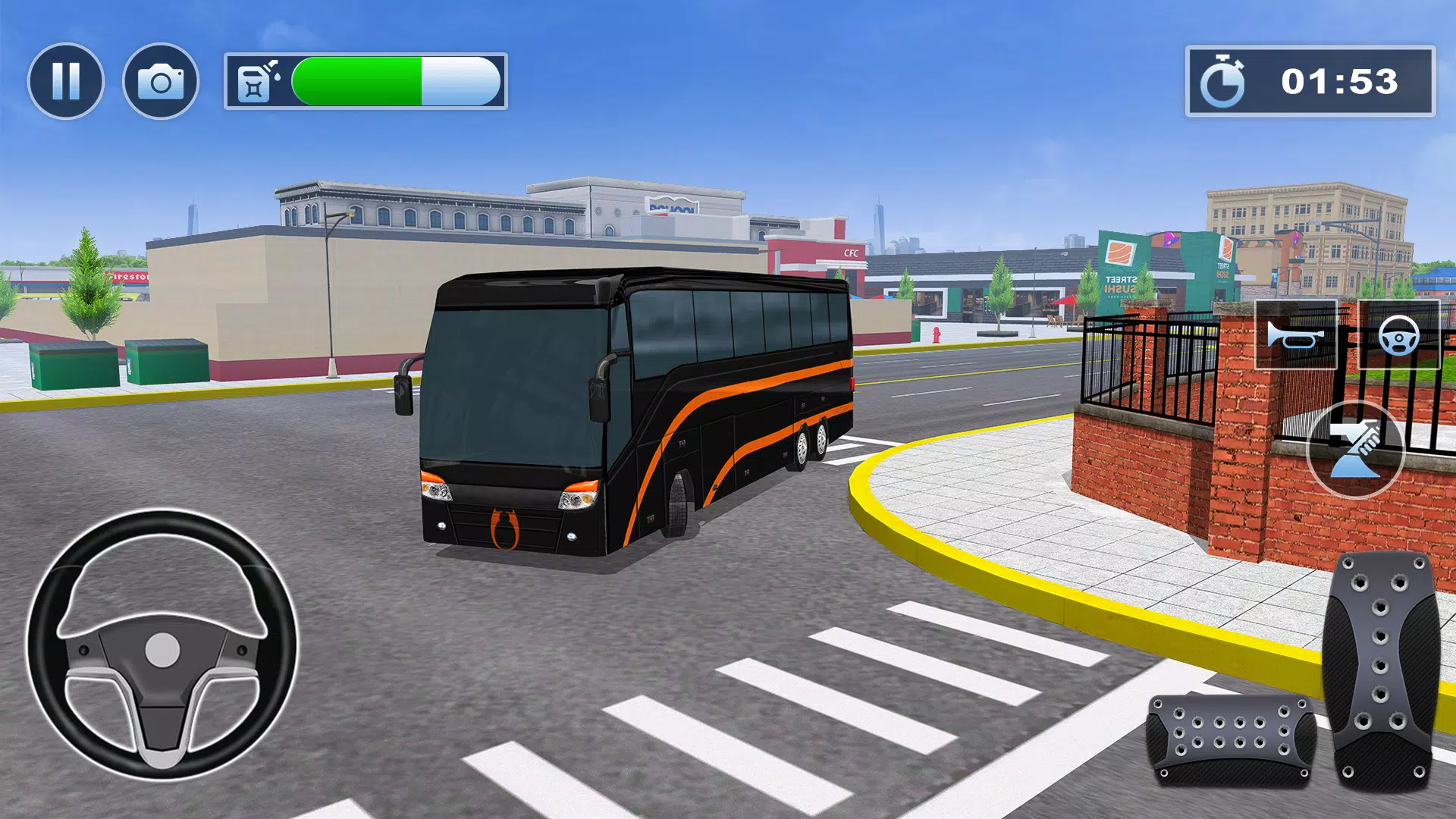 Bus Simulator : 3D Bus Games Zrzut ekranu 2