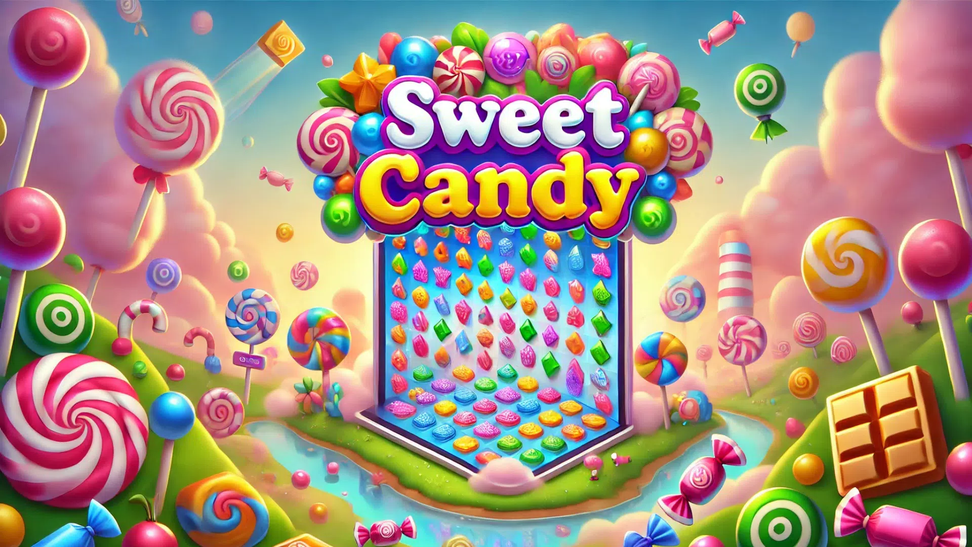 Sweet Candy - Match 3 Puzzle Ảnh chụp màn hình 3