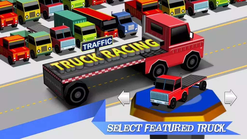 Truck Traffic Racing3D स्क्रीनशॉट 0