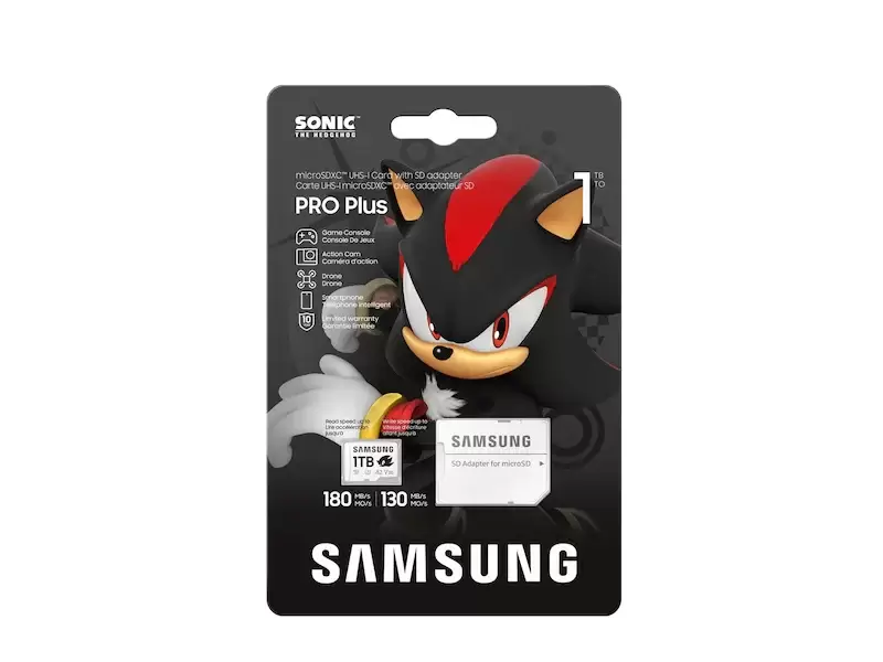 Samsung предлагает большую экономию на картах Sonic MicroSD