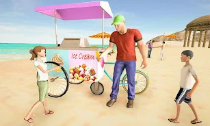 City Ice Cream Delivery Boy Schermafbeelding 3